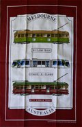 Melbourne tram teatowel