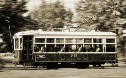 M&MTB No 217, 1973. Photograph courtesy Mal Rowe