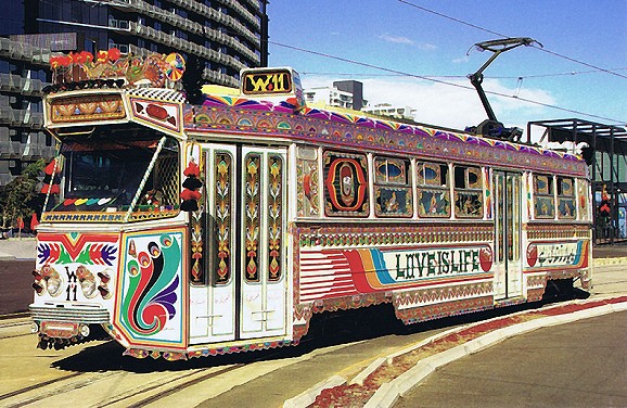 Z1 81 as 'Karachi W11' at Docklands on 16 March 2006. Photograph courtesy Ian Green.